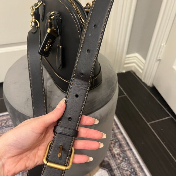 Coach Revel Bag dome‑shaped satchel made from buttery glovetanned leather - Picture 5 of 12